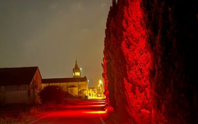 Nuove luci tra Santa Maria della Neve e il cimitero