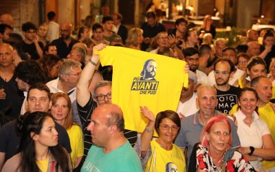 Alan Fabbri stravince. Ma non si presenta ai festeggiamenti