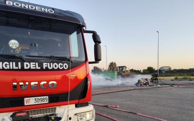 Bondeno. Dopo l’incendio, torna operativo il centro di raccolta