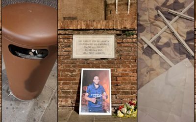 Distrutta e gettata nell’immondizia la foto di Anas al Sharif