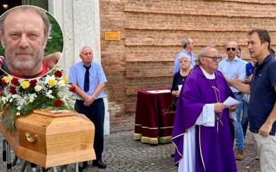 In duecento per l’ultimo saluto a Glauco Melandri