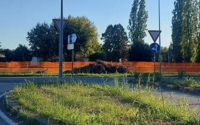 Biometano a Villanova. Iniziano ad abbattere gli alberi