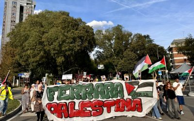 Ferrara per la Palestina blocca la città