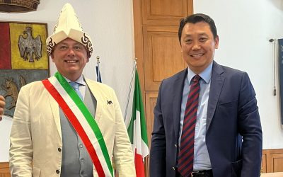 L’ambasciatore del Kirghizistan a Masi Torello
