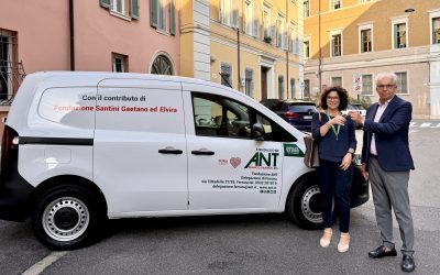 Un nuovo Renault Kangoo per ANT Ferrara grazie a Fondazione Santini