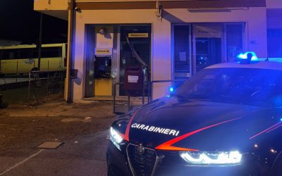 Esplosione al Postamat di Voghiera: ignoti in fuga a mani vuote