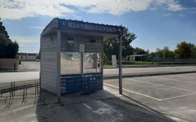 Casetta dell’acqua Famila di nuovo funzionante: riparato il guasto