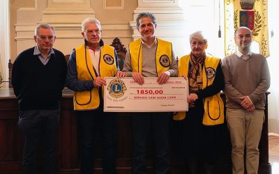 Il grande cuore di Copparo batte per il Service Cani Guida del Lions Club