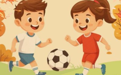 Bimbi in campo e sorrisi in rete