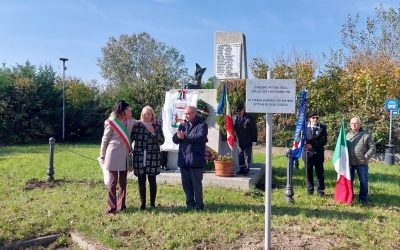 Intitolazione del parco di Torbiera alle vittime del bombardamento del 5 novembre 1944