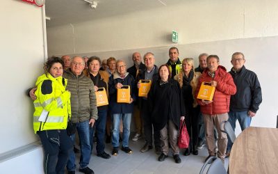Otto nuovi defibrillatori per i centri sociali Ancescao del Ferrarese