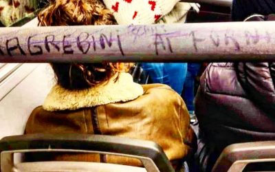 Scritta sull’autobus: “Magrebini ai forni”