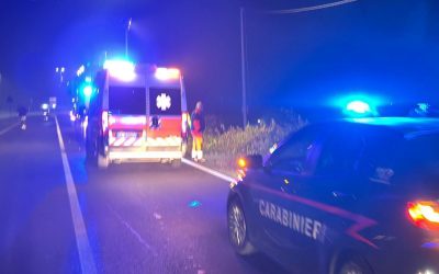 Auto fuori strada a Bosco Mesola. Un ferito in elisoccorso a Cona