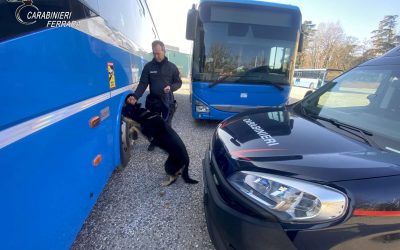 Nasconde lo spinello sotto il banco. Guai per uno studente copparese