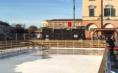 In piazza della libertà torna “Copparo on ice”, la pista del ghiaccio per tutti