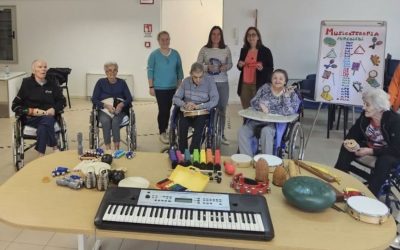 Musicoterapia: nella sede Asp quarantotto appuntamenti dedicati al benessere degli ospiti