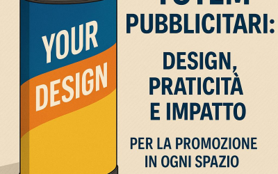 Totem pubblicitari: design, praticità e impatto per la promozione in ogni spazio