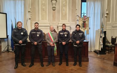 Rafforzato l’organico della Polizia Locale Terre e Fiumi con due nuovi agenti