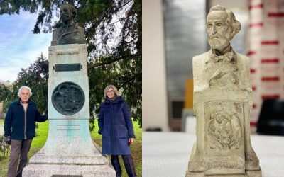Torna a Ferrara il bozzetto originale del monumento a Giuseppe Verdi