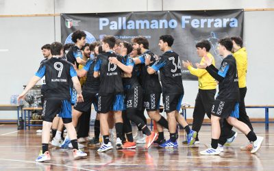 Pallamano Ferrara, girone d’andata da record