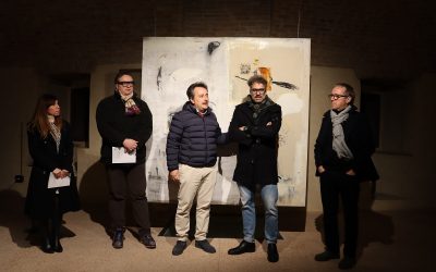 Chiusa la mostra di Daniele Cestari alla Rocca e presentato il catalogo