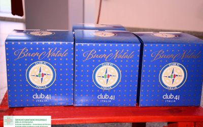 Il Club41 consegna i pandori ai piccoli pazienti di Cona