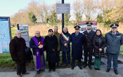 Targa per don Zanarini: svelato il tributo al sacerdote martire del 1798