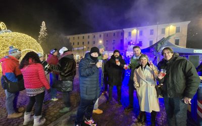 L’atmosfera esclusiva delle piste da sci ha avvolto il cuore di Copparo