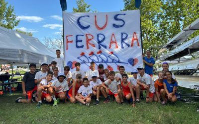 Il Cus Ferrara canottaggio chiude “una grande stagione”