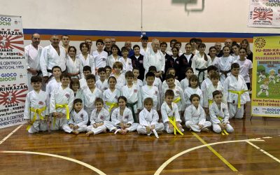 Esami di fine anno per bambini e ragazzi del Furinkazan Karate