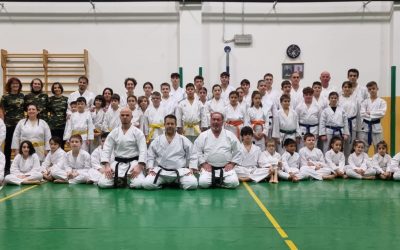 Karate. Gli esami nella palestra di Baura
