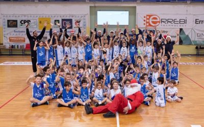Bondi Vis 2008, il minibasket biancazzurro festeggia il Natale
