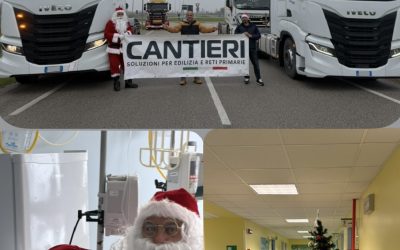 Arrivano per i piccoli ricoverati a Cona i camion di “Truck for life”