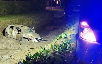 Auto fuori strada a Settepolesini, ferito il conducente