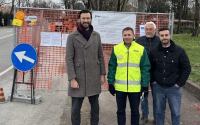 Completata la condotta idrica in via Savonuzzi a Pontelagoscuro