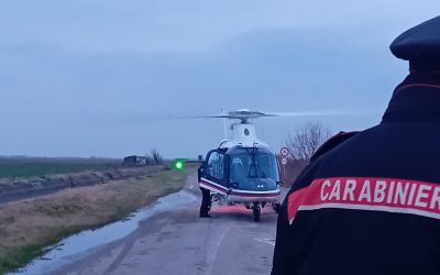 Anziano trovato morto nel Mezzano. Al lavoro anche l’elicottero dei carabinieri