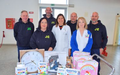 Jolanda Calcio, donazione ai Reparti Pediatrici di Cona in memoria di Luca Gabrieli