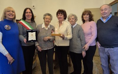 L’Amministrazione comunale festeggia i 100 anni di  Luciana ‘Edda’ Dragoni