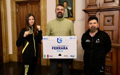 Boxe. Il riconoscimento del Comune a due pugili di squadre ferraresi