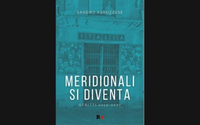 “Meridionali si diventa”. A La Pazienza la presentazione del libro di Sandro Abruzzese