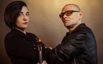 Luca ’O Zulù Persico, leader dei 99 Posse, al Bolognesi insieme a Caterina Bianco