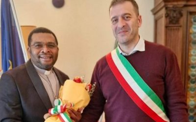 Don Rodrigo Akakpo diventa cittadino italiano