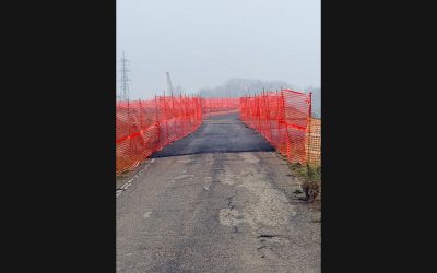 Riaperta la ciclabile sulla destra Po a Stellata