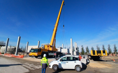 Pnrr a Comacchio: lavori in corso all’impianto di essiccamento del depuratore