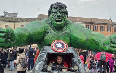 Tempo di Carnevale a Copparo tra coriandoli, carri e maschere