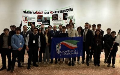 Referendum giustizia. Barile (Gioventù Nazionale): “Dal No mistificazioni e inesattezze”