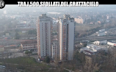 Grattacielo, il caso alle Iene: agibilità, sgomberi e l’ipotesi “speculazione”