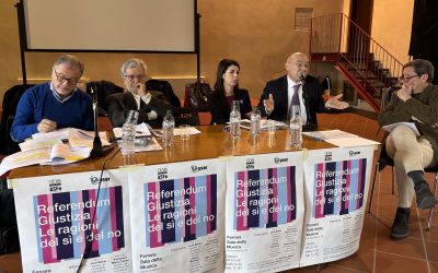 Referendum. Sì e No a confronto e la Sala della Musica si fa Arena