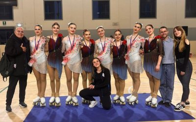 Pattinaggio Bondeno primo e terzo posto ai Regionali Fisr Gruppi