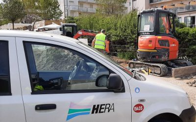 Rifacimento del ponte sul canale Burana: Hera interviene sulla rete acquedottistica